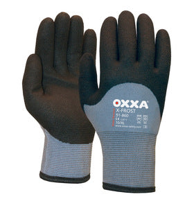 Oxxa gants x-frost 51-860 gris noir (taille 11) xxl