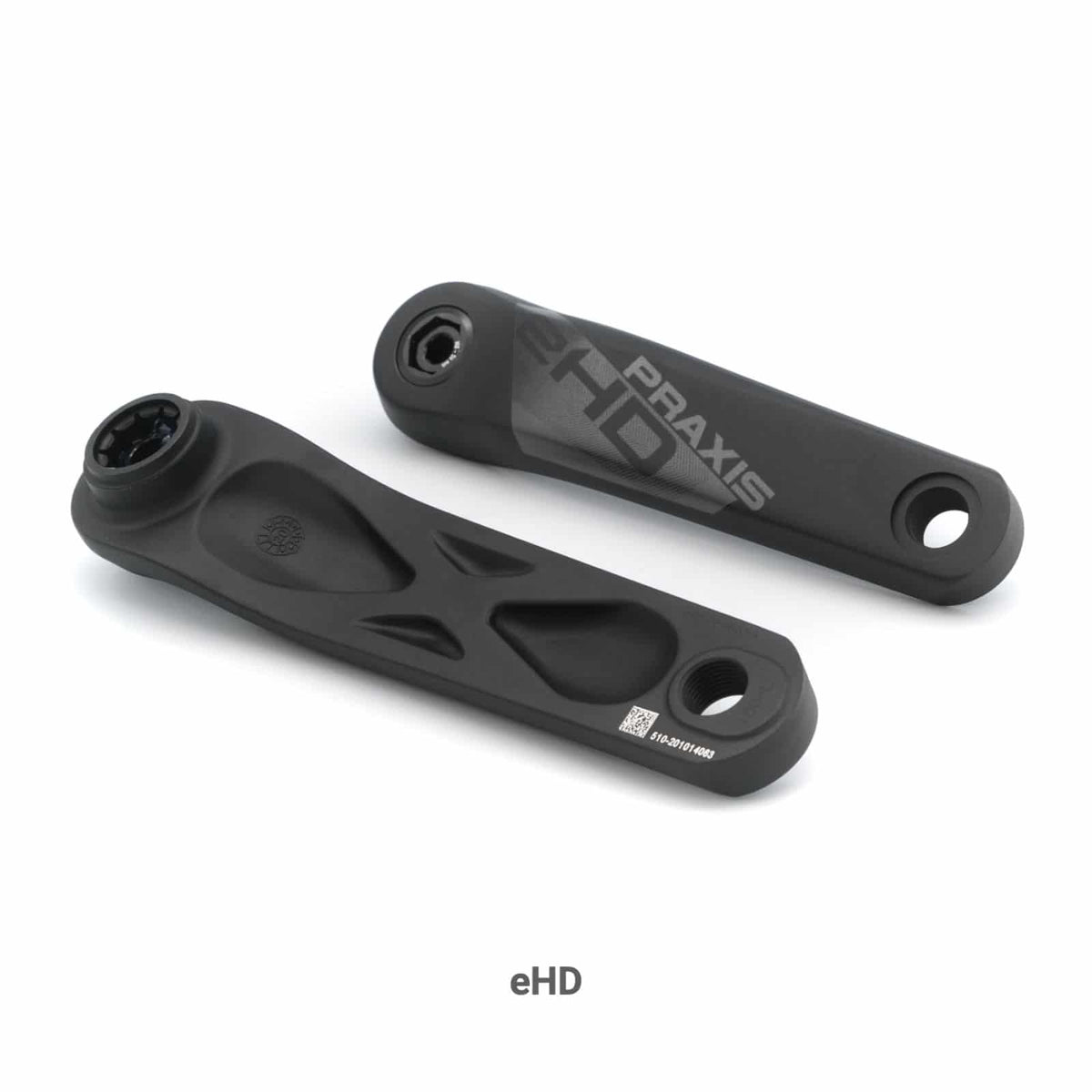Pédalier Praxis vélo électrique type 1 aluminium HD ISIS 155mm