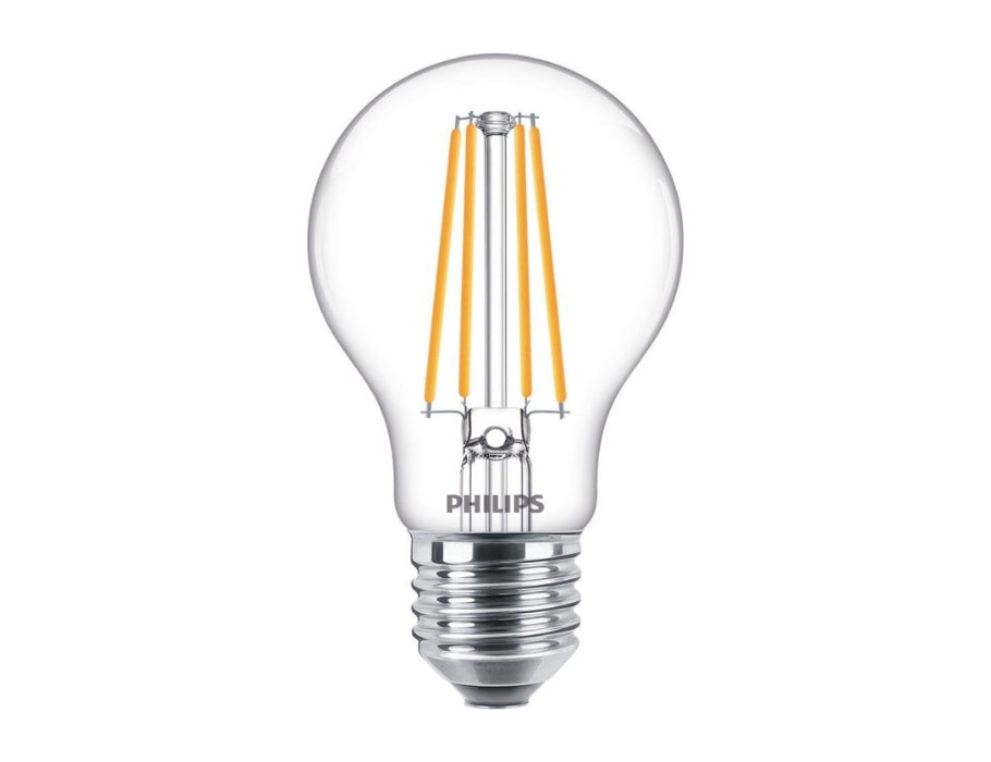Philips LED lampe - E27 - 1055 LM - Bol - Clear - 4000K