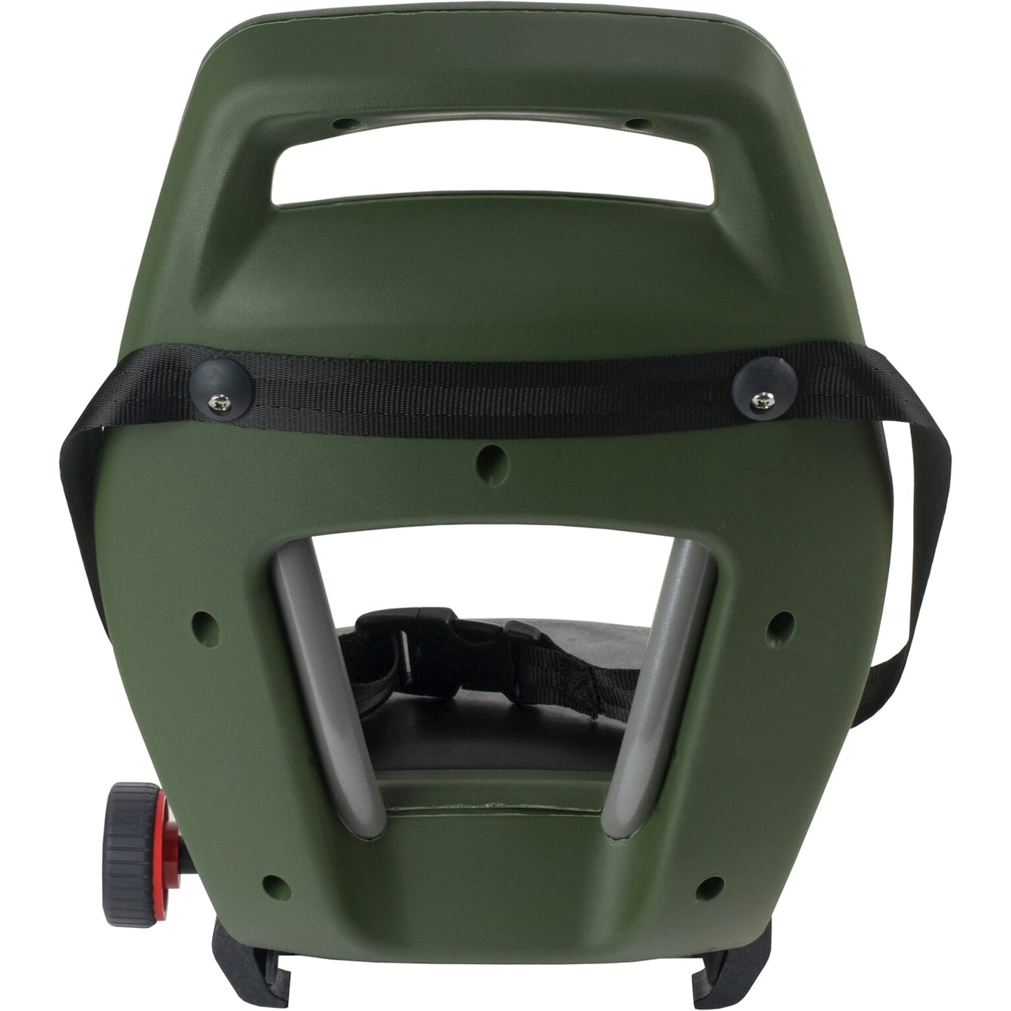 siège arrière junior 6+ repose-pieds + ceinture vert armée noir