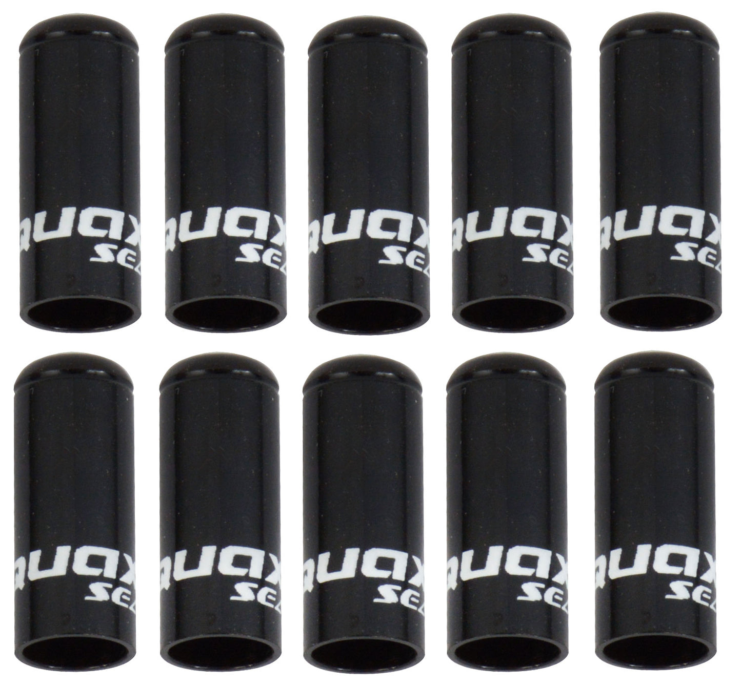 Embouts en aluminium Quaxar scellés 5 mm pour couvercle de frein extérieur (10 pièces) | pourri