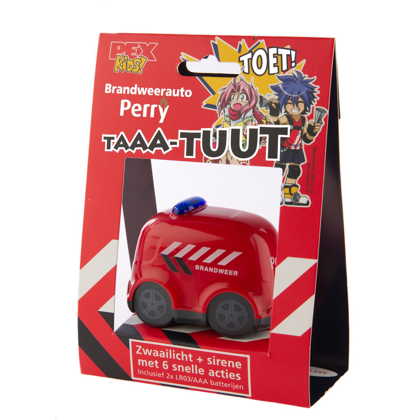 Klaxon Pexkids Fire engine Perry
