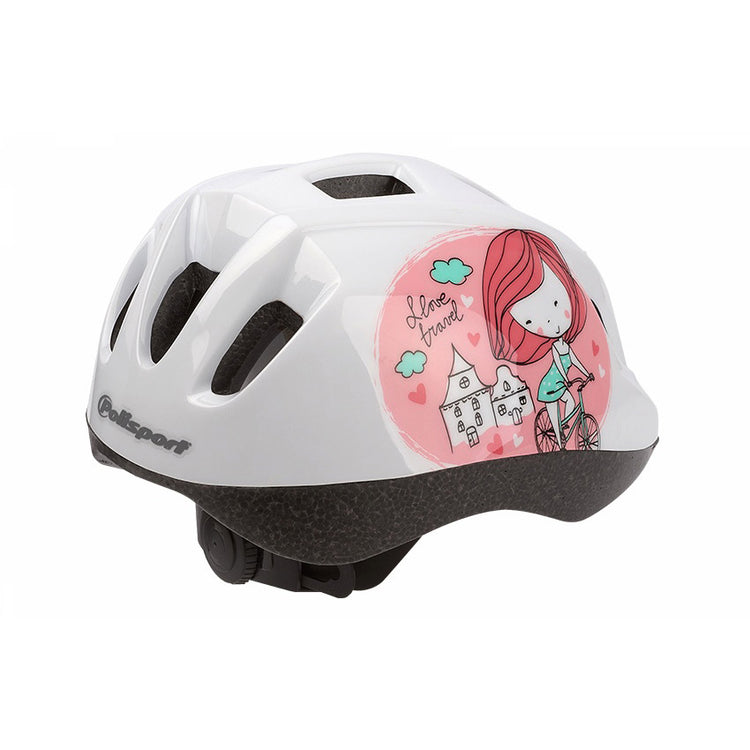 casque princesse blanc taille 46 53 cm