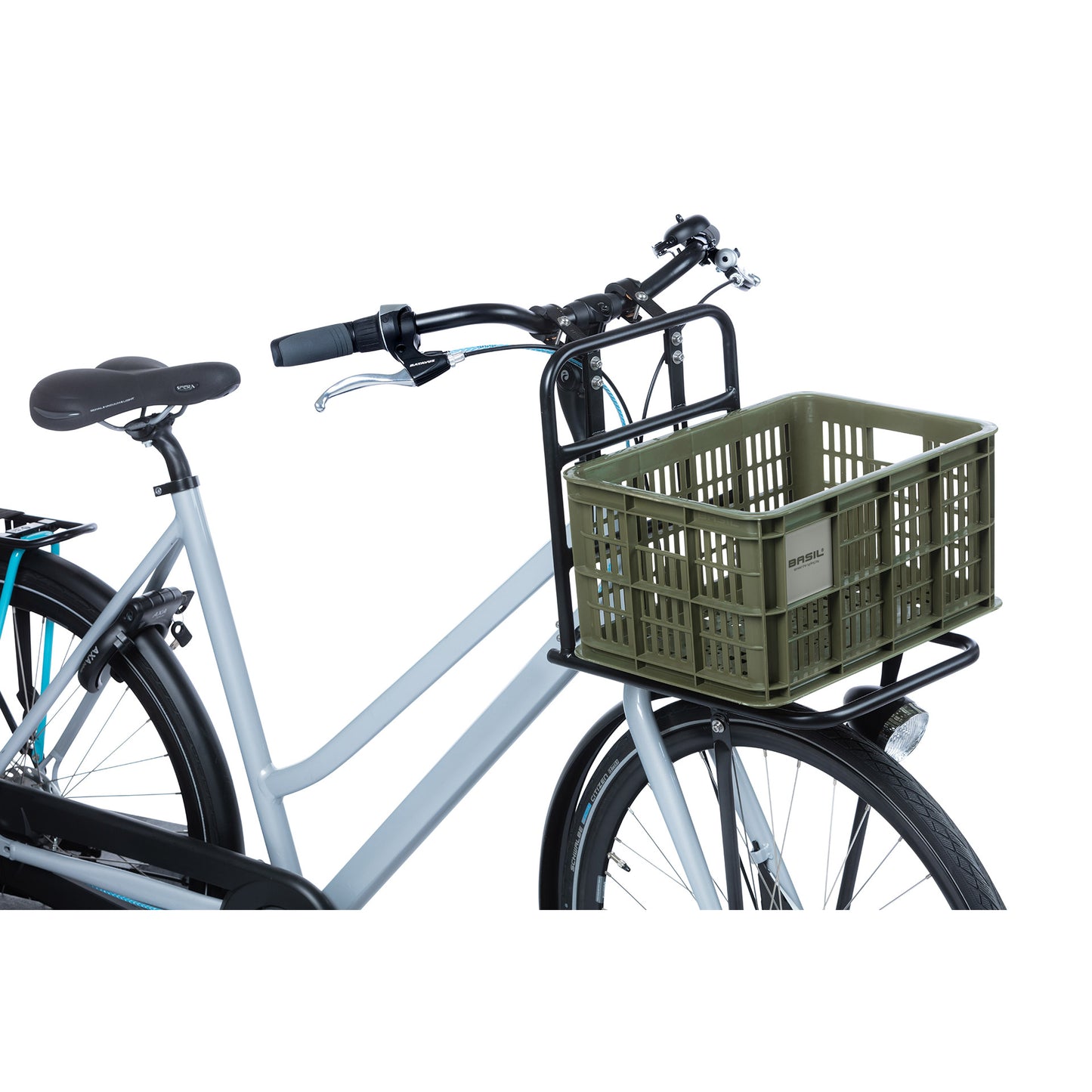Basil Fietskrat S - Small - 17,5 litres - vert