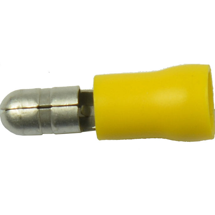 Bofix Cable Shoe Amp Plug Man autour de 4,0 jaune (25e)
