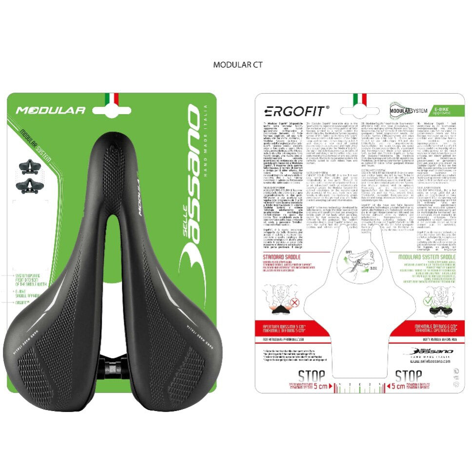 Selle Selle Bassano Modular Ct Tour Noir
