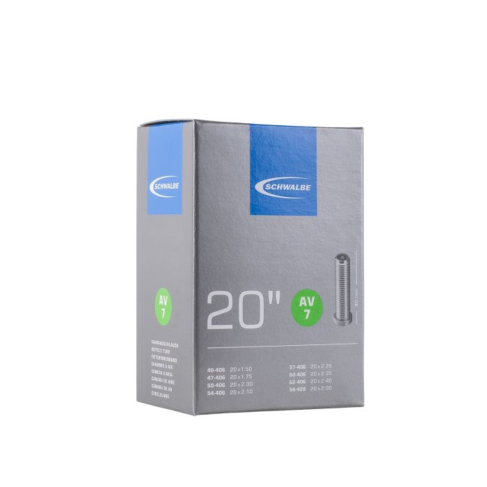 Schwalbe Chambre à air av7 20 inch 20x1.50-2.50 40 62-406 av 40mm