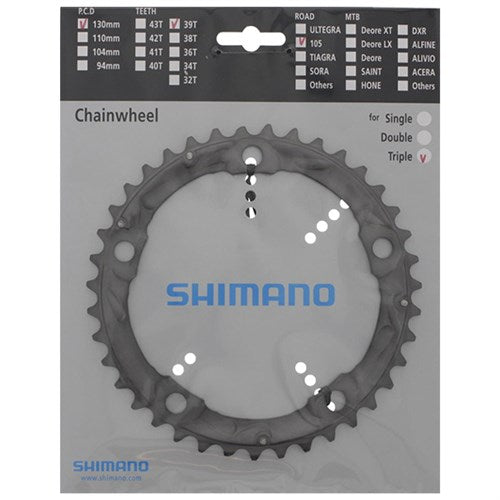 Shimano 105 10V triple plateau Y1M498010 39T FC-5703