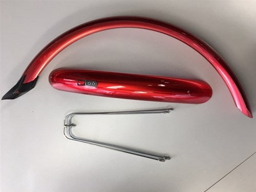 EuroFender Set Matplates 20 pouces 58 mm PVC Red Eurofender
