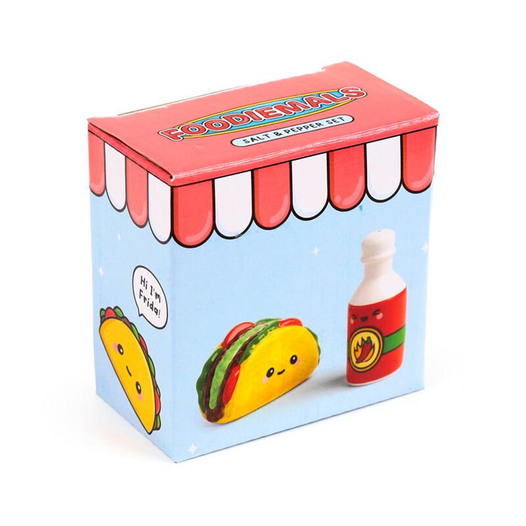 Frida de taco Hot Sauce alimentaires au poivre et au sel