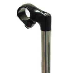 Tige HH 15 cm Chrome noir