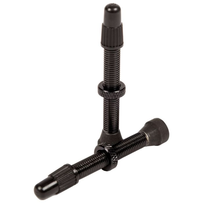 Tige de valve Stans Stan's aluminium (pack boutique - 10pcs) - universelle, presta - noir - 44mm