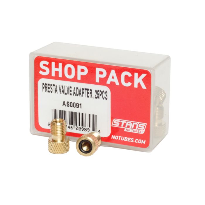 Adaptateur de valve Presta Stans Stan (pack boutique - 25 pièces)