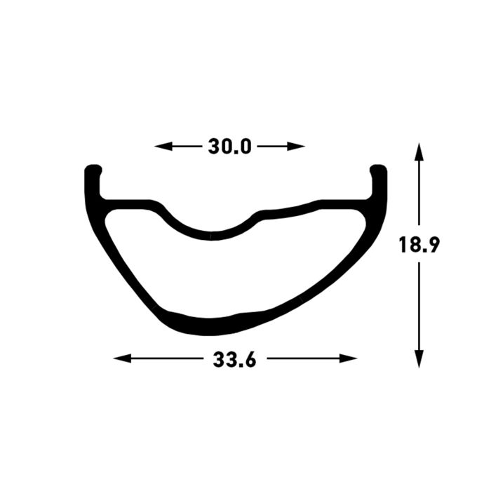 Jante Stan's flow mk4 - 27.5'' - 28h - gris noir