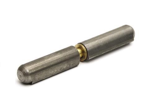 Charnière à souder plate 100x14mm acier brut