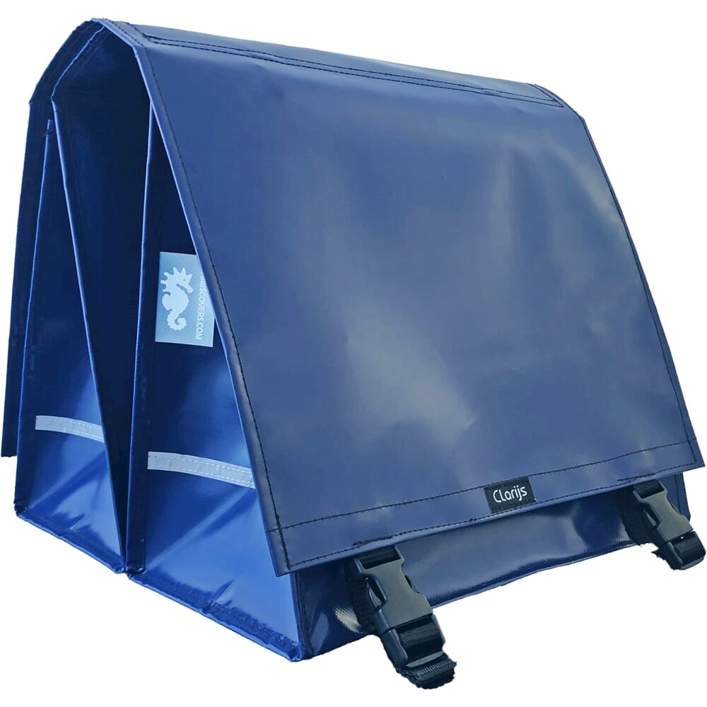 Clarijs Bicycle Double XL PVC 46L avec récréation D bleu