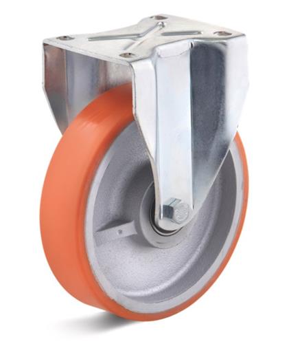 Roulette fixe Torwegge robuste 125x50mm