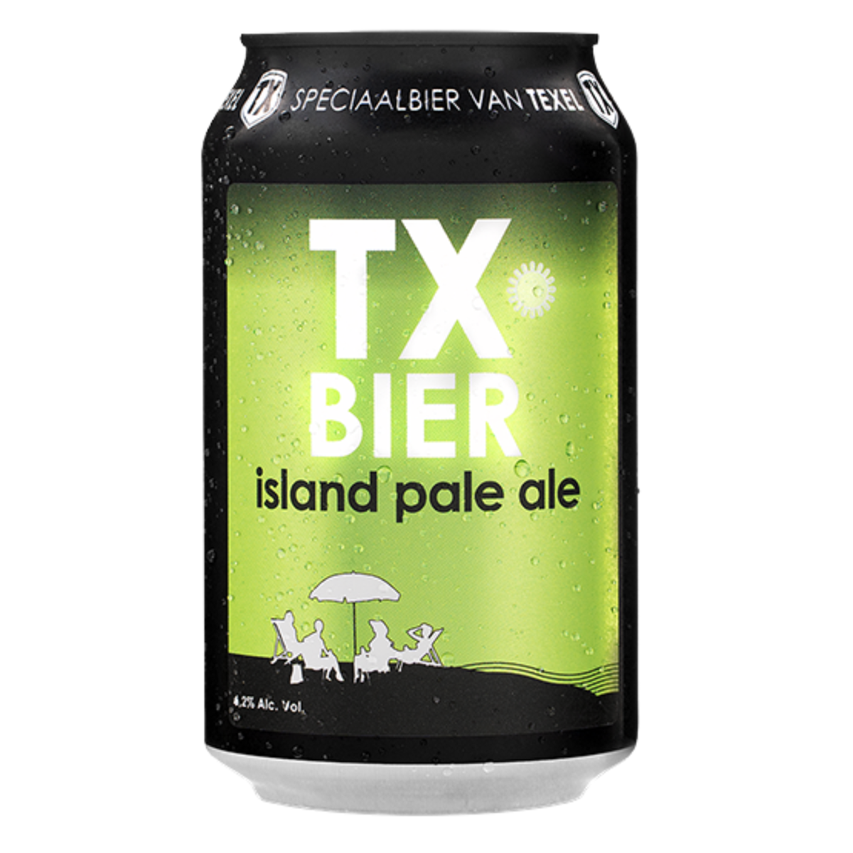 Canette de bière blonde Tx ipa island (24x33 cl)