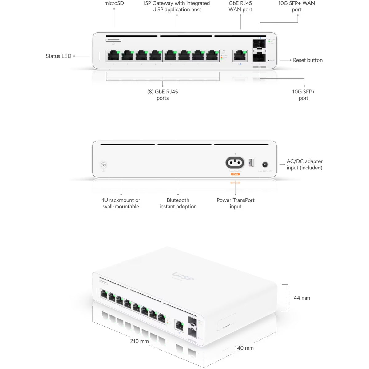 Console Ubiquiti Uisp