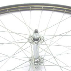 Roue avant Roland 28 x 1 1 2 fixe zinc noir spk