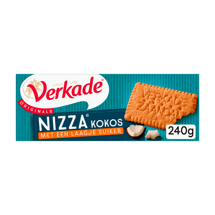 Verkade nizza noix de coco (4x 240gr)
