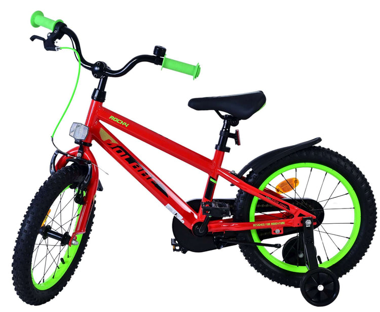 Vélo enfant Volare rocky - garçons - 16 pouces - rouge