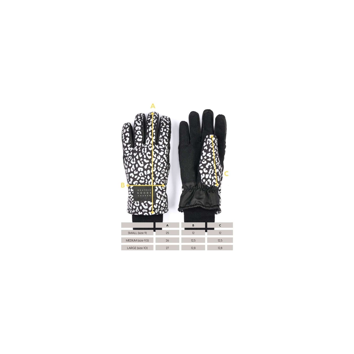Weaarmergoods Suède Weatrugood Sweden Ref. Gants Leopard L