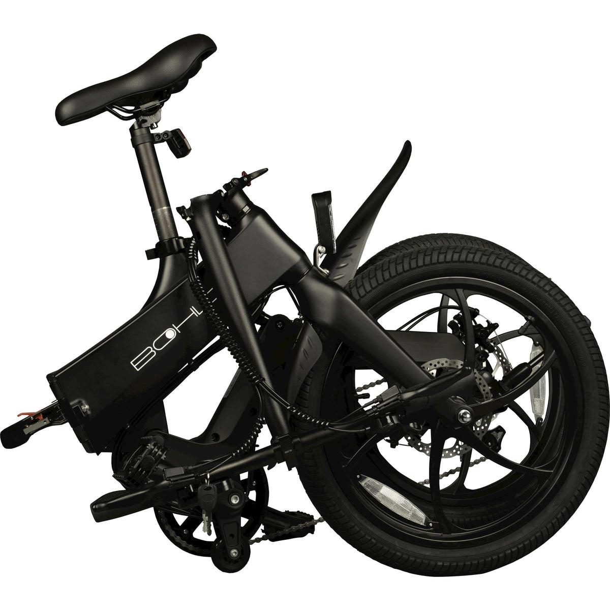 Vélo pliant électrique bohlt x200 noir