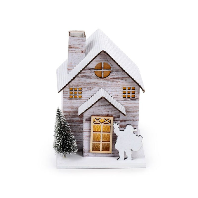 Décoration LED de la maison de Noël de Zilverberk
