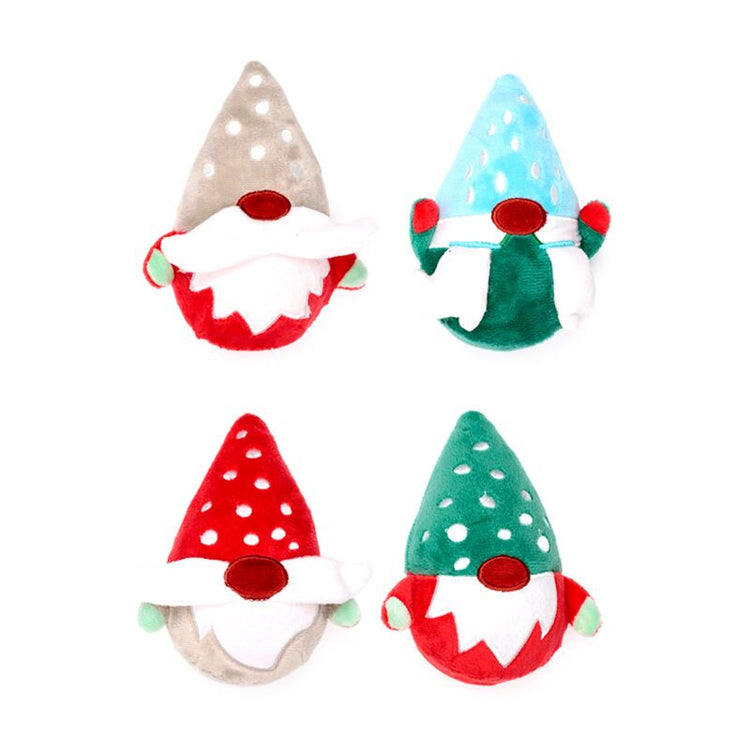 Balle rebondissante de gnome de Noël