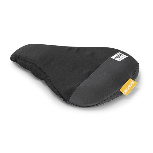 housse de selle recyclée universelle noir gris
