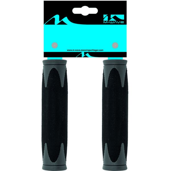 Poignée M-Wave Set ATB Black Grjs 130 mm 2 Composants
