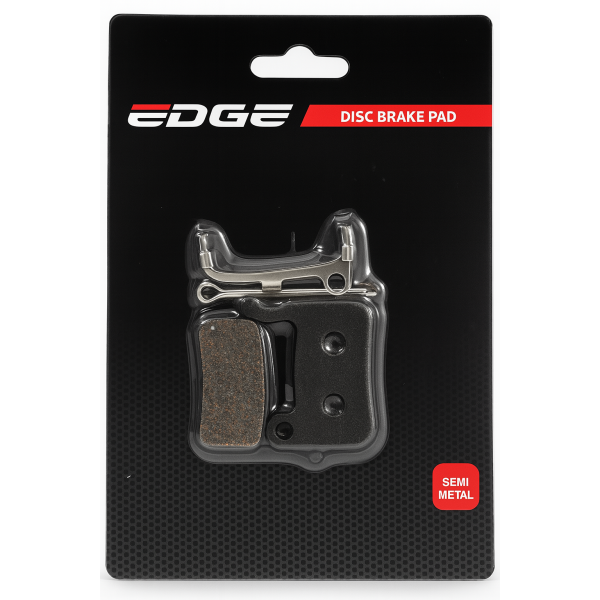 Jeu de plaquettes de frein à disque organiques Edge modèle Shimano BR-M535 (1 paire)