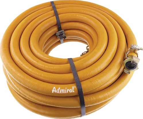 Ensemble d'air comprimé Admiral | à l'intérieur-d. 19 mm à l'extérieur d. 31mm | longueur 20 m | jaune | 1 pièce - 1501f-019-20ke 1501f-019-20ke