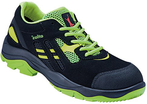 Chaussure de travail Atlas flash 2605 basse s1p w12 | vert noir | taille 44 - 00.012.274.44