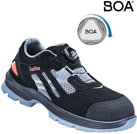 Chaussure de travail Atlas Flash 3205 XP Low Boa S1P | gris noir | taille 42 - 00.012.167.42