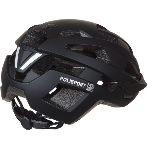 Polisport City Move Bicycle Casque L 58-61 cm noir