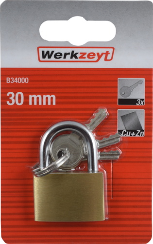 Cadenas Werkzeyt 30mm ms - b34000