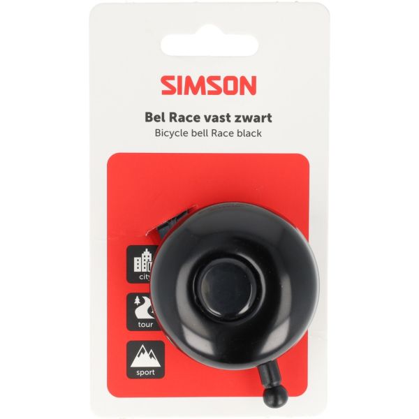 Simson cloche course noir