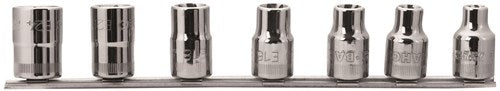 Jeu de prises Bahco 1 2 | torx® - 6 pièces sur rail - 7807te