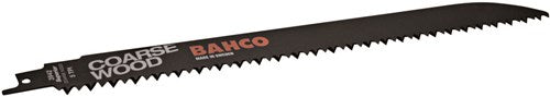 Lame de scie alternative Bahco | hcs | pour bois grossier | 5 tpi | 228 mm - 10 pièces - 3942-228-5-hsl-10p