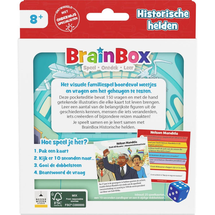 Game Brainbox Pocket Historical Heroes