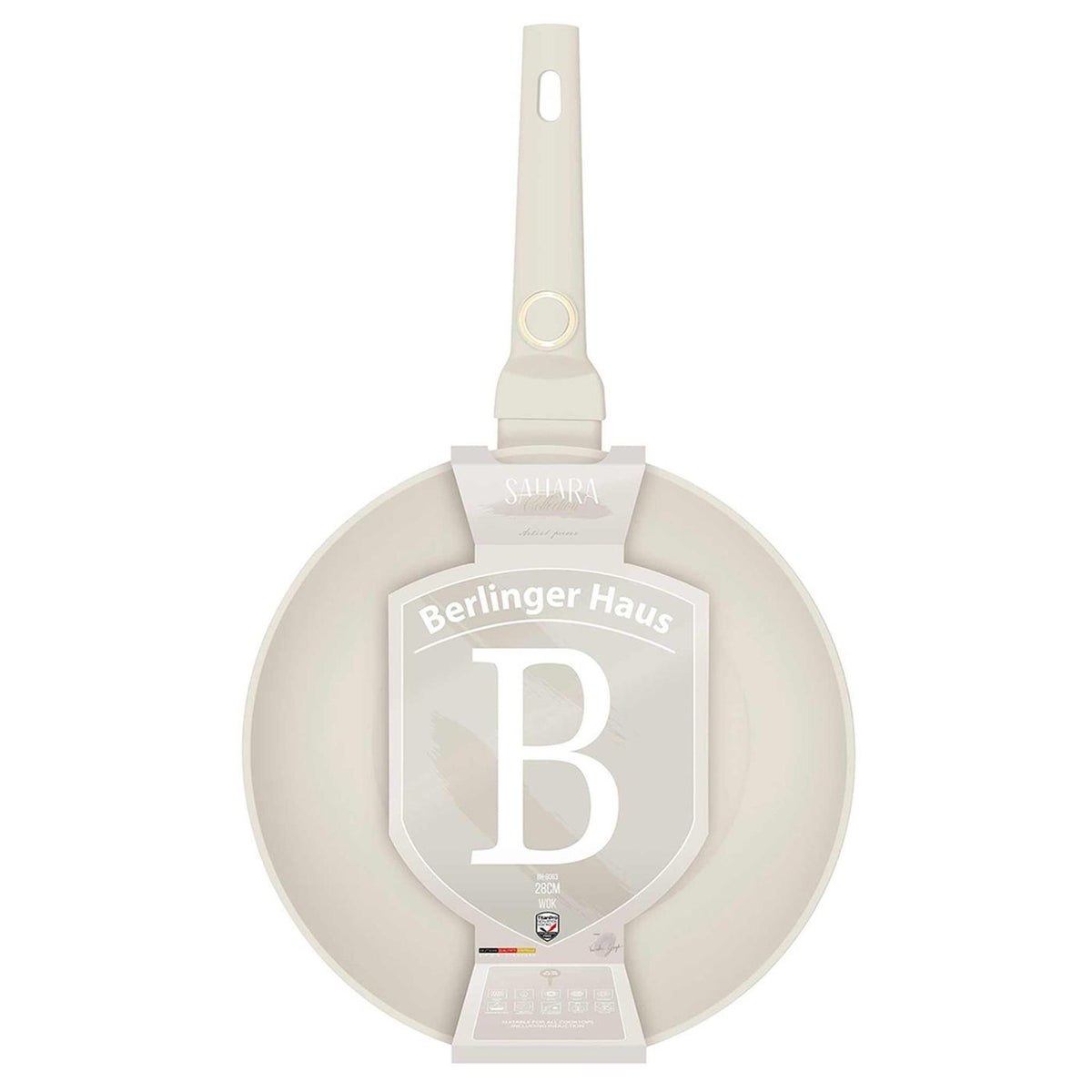 Wok Berlingerhaus 28 cm collection Sahara