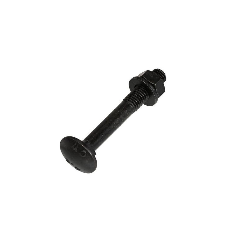 Boulon de carrosserie Blackline + écrou + rondelle hcp noir m8x50 | 5 pièces - 6901.11.18050