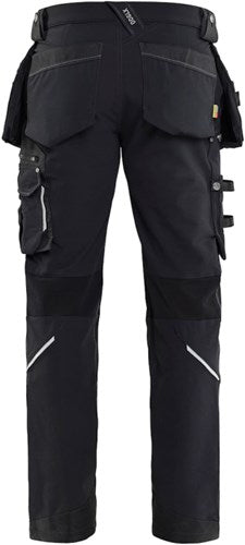 Blåkläder pantalon de travail extensible dans 4 directions x1900 19981644 | noir | taille c46 - 7330509657737