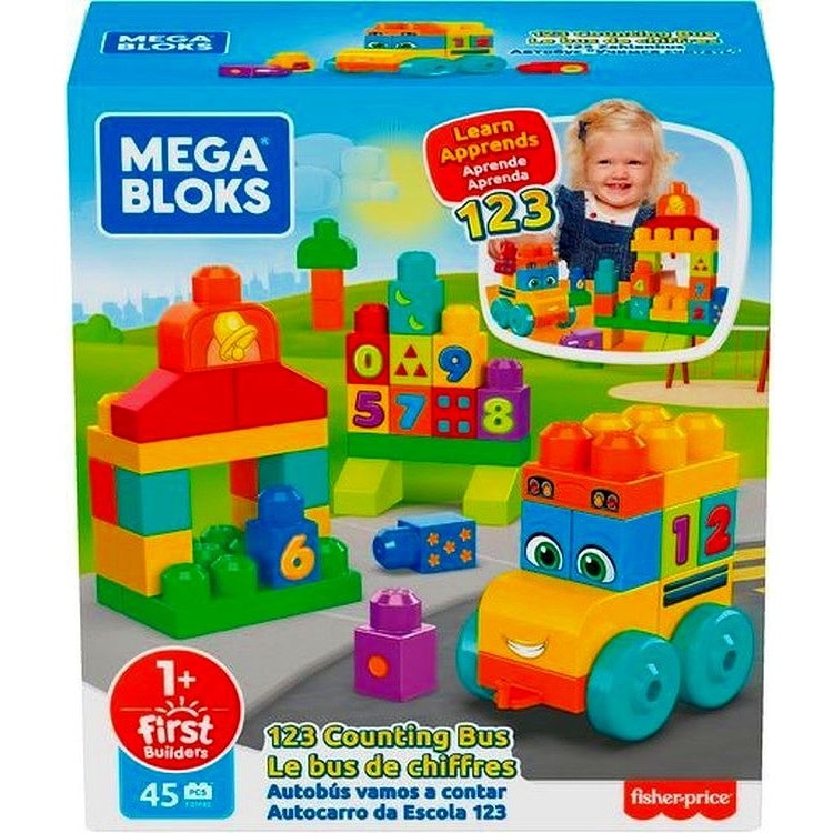 Pic 1-2-3 Tel Bus avec blocs avec numéros