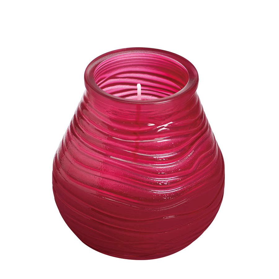 Lampe de terrasse extérieure Bolsius fuchsia 94 91mm