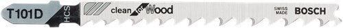 Lame de scie sauteuse Bosch t101d (5pcs)