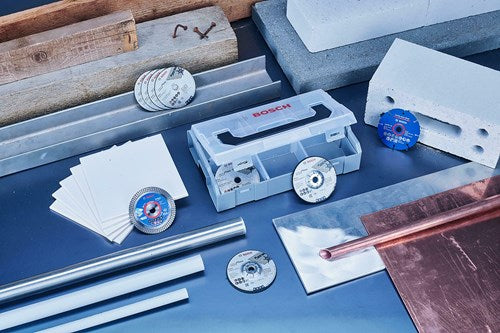 Kit d'accessoires Bosch pour meuleuse d'angle 76 mm | en mini l-boxx - 061599764g