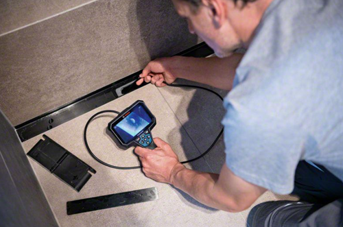 Caméra d'inspection professionnelle Bosch blue gic 12v-5-27 c | 1 batterie 2,0 Ah + chargeur | en l-boxx - 0601241401